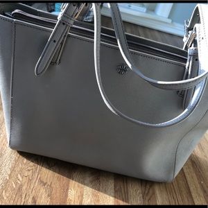 Tory Burch French Grey York Tote